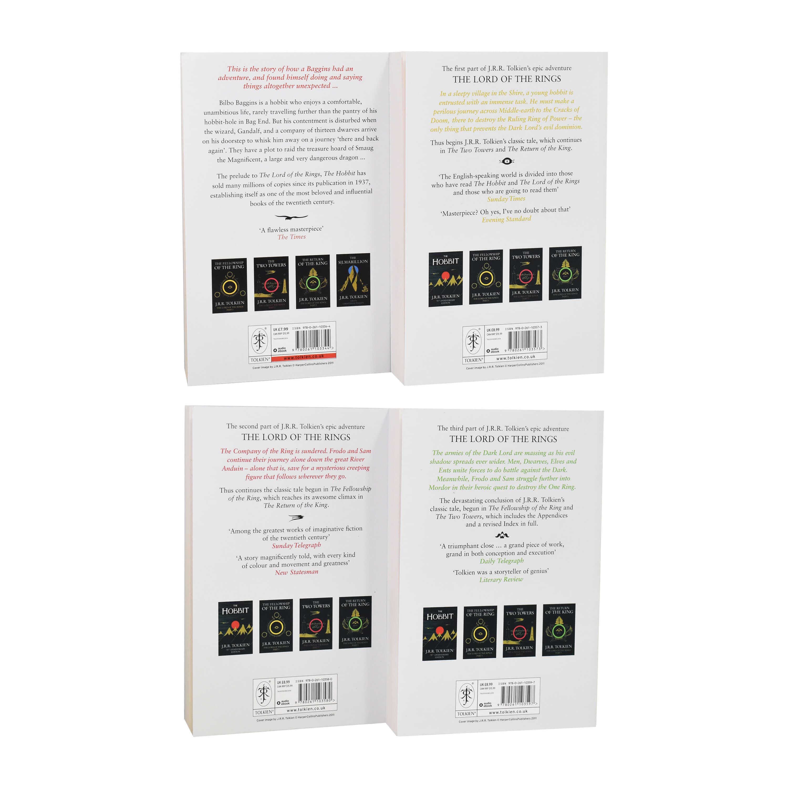 The Hobbit & The Lord of the Rings (4-Book Set)